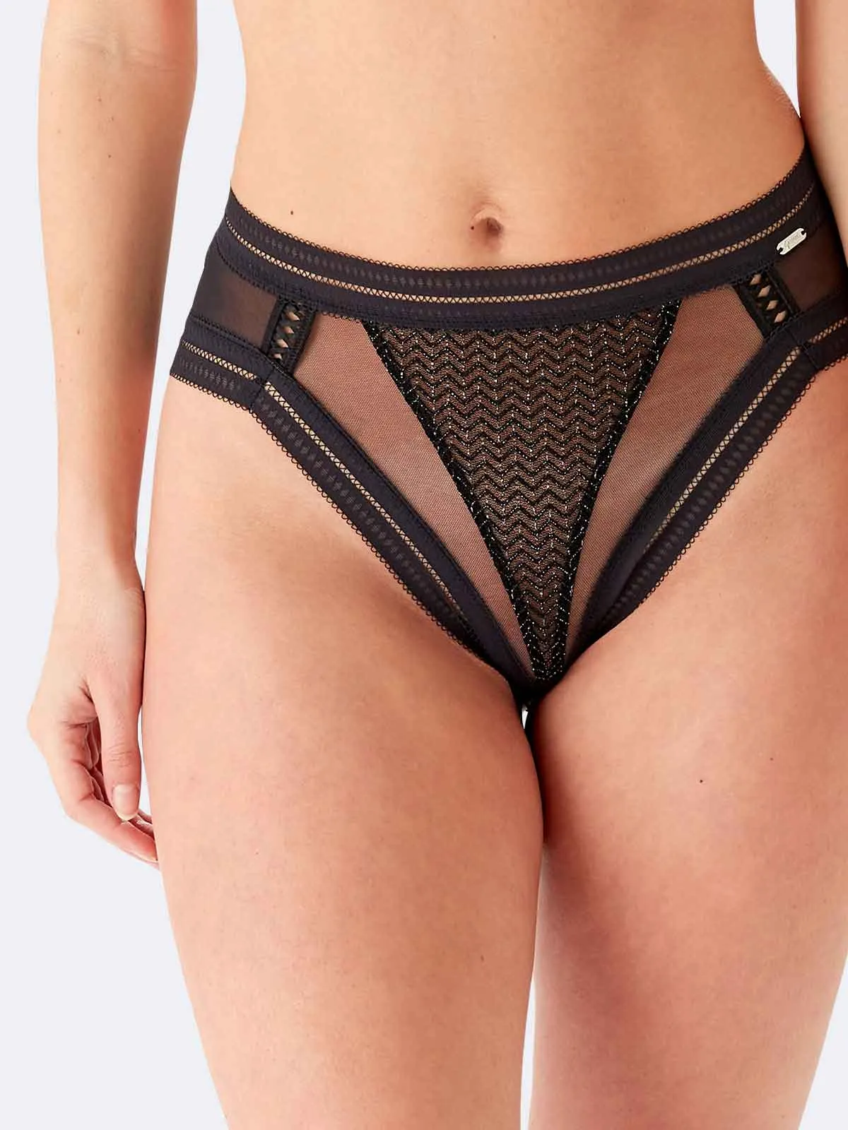 Contradiction High Waisted Brazilian Panties