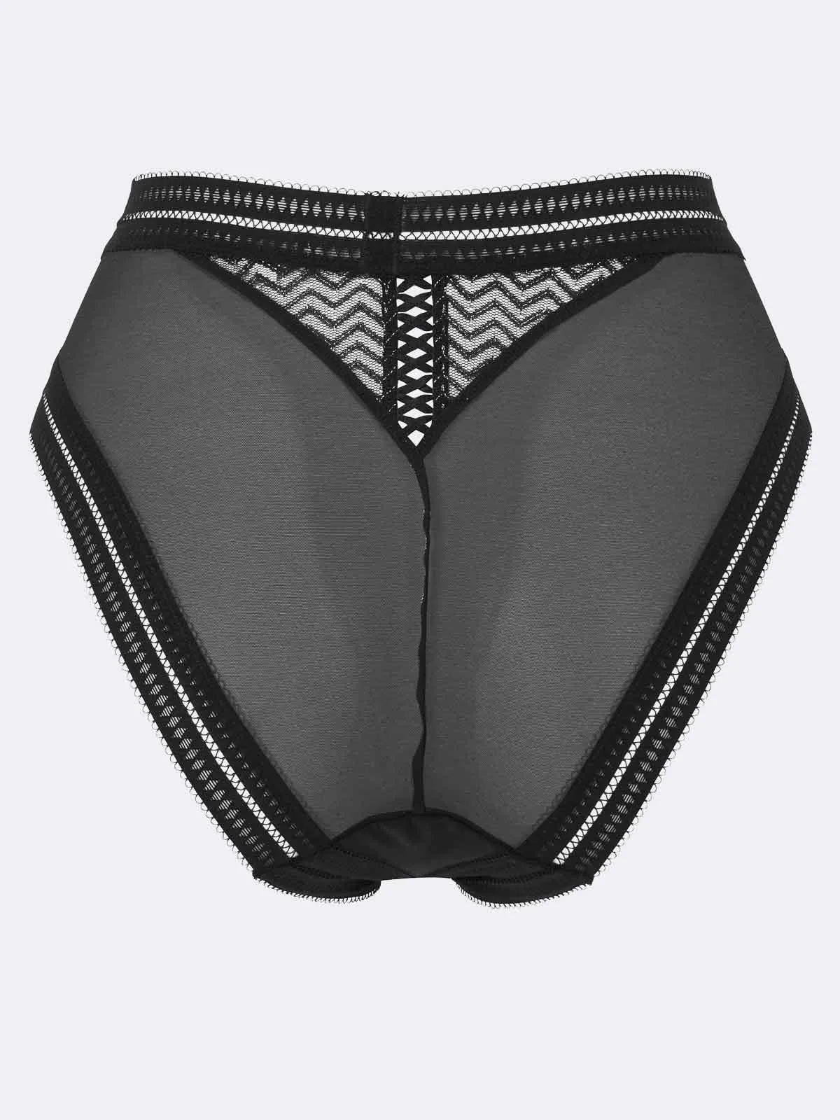 Contradiction High Waisted Brazilian Panties