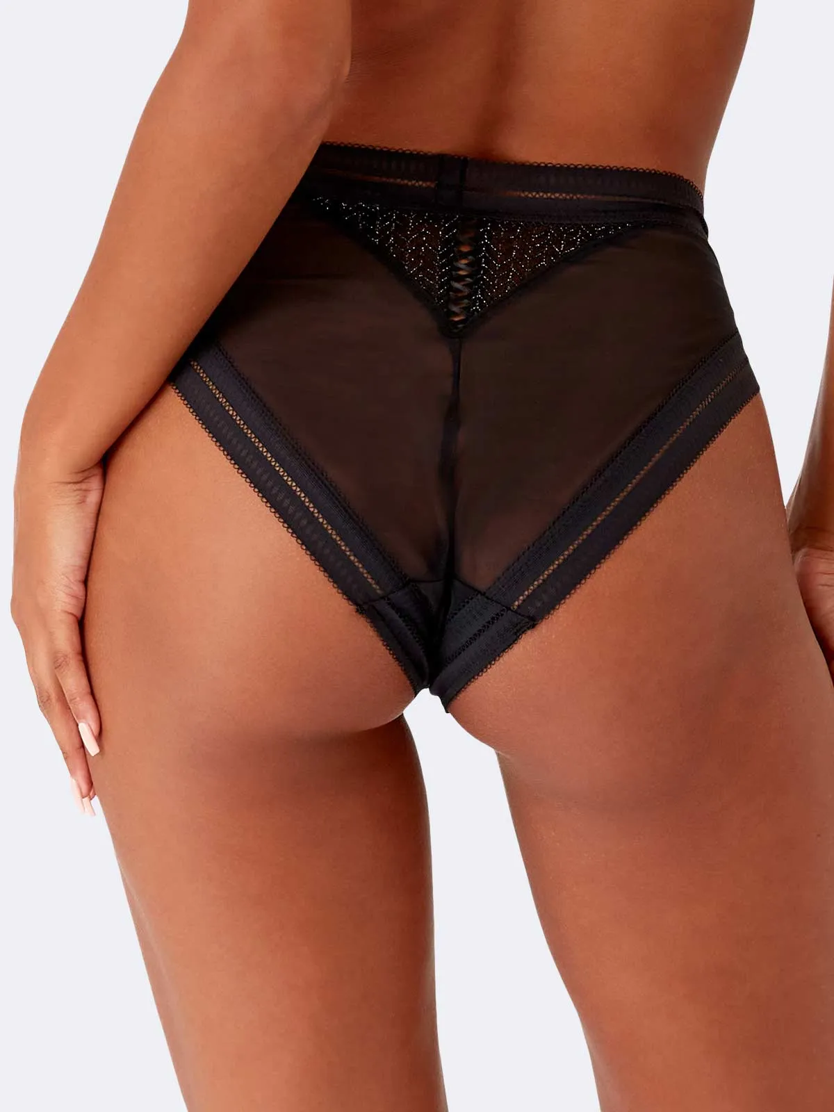 Contradiction High Waisted Brazilian Panties