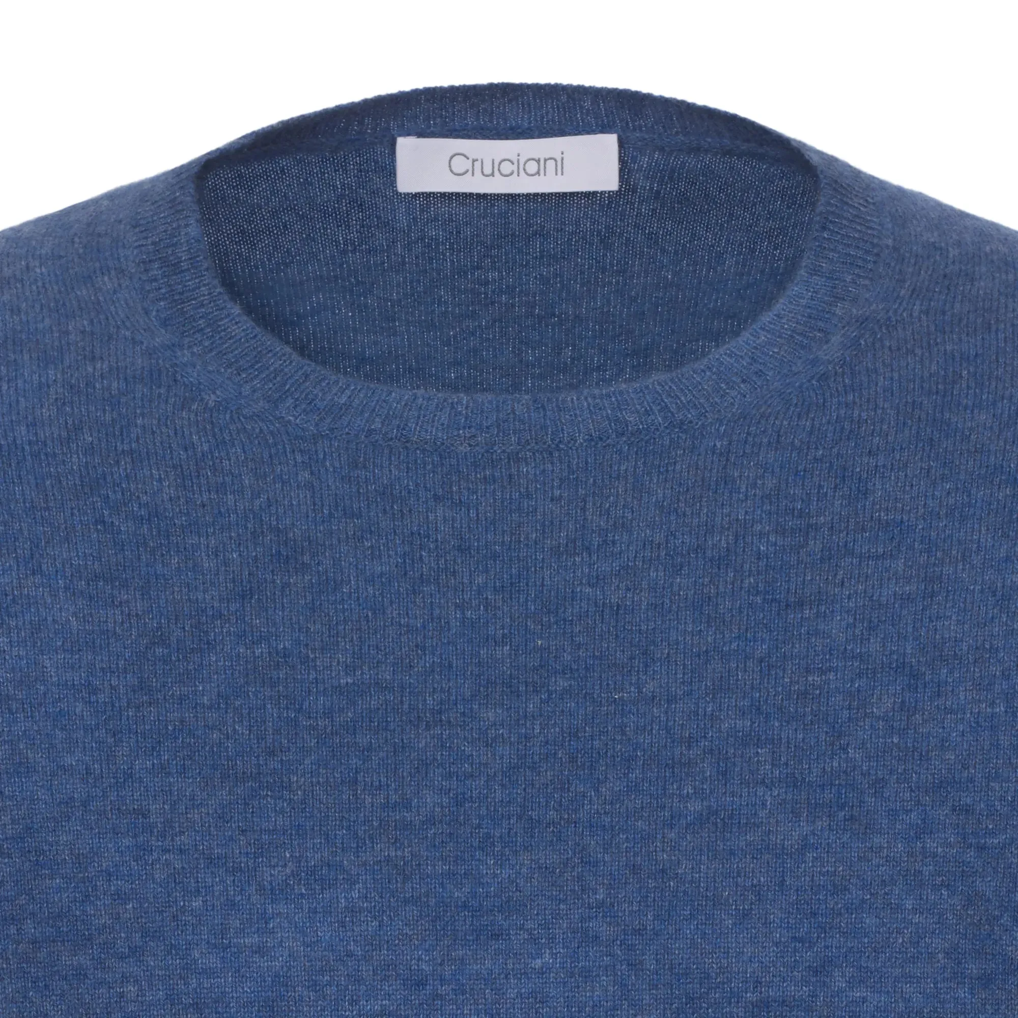 Crewneck Cashmere Sweater in Sky Blue