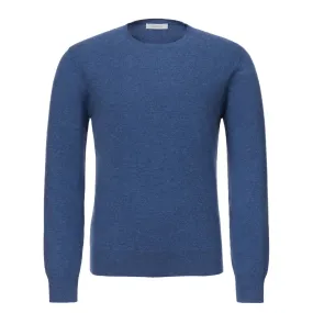 Crewneck Cashmere Sweater in Sky Blue