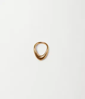 CURVE RING- GOLD