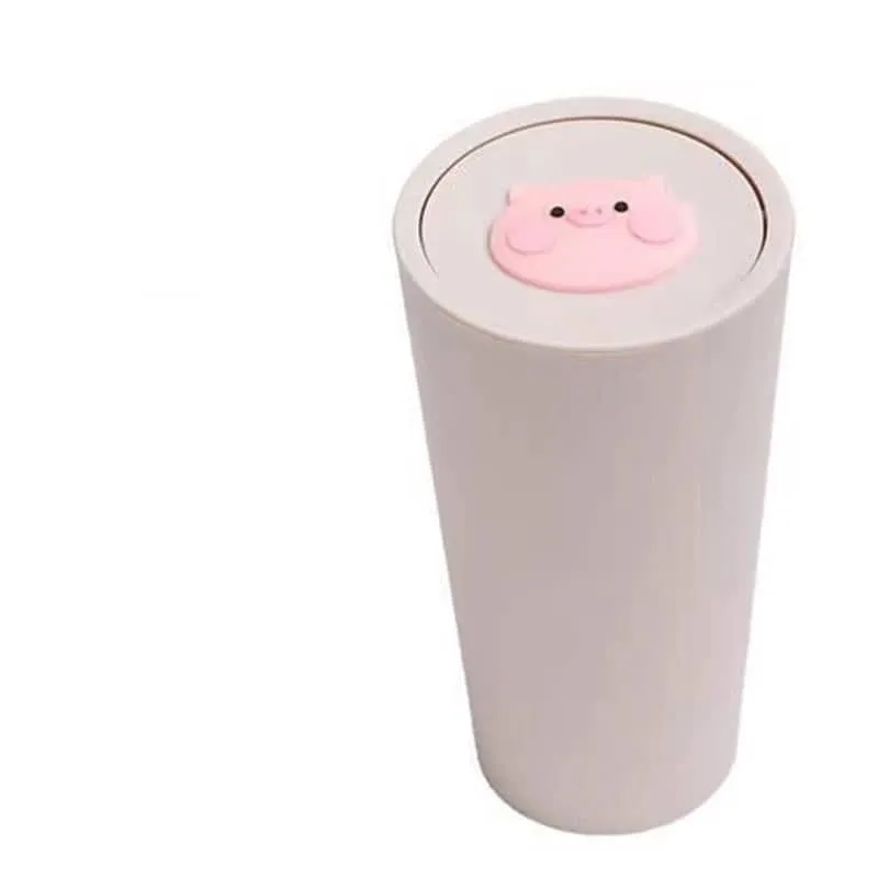 Cute And Creative Car Trash Can Storage Mini Cup Holder