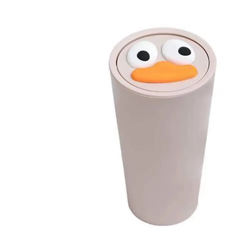 Cute And Creative Car Trash Can Storage Mini Cup Holder