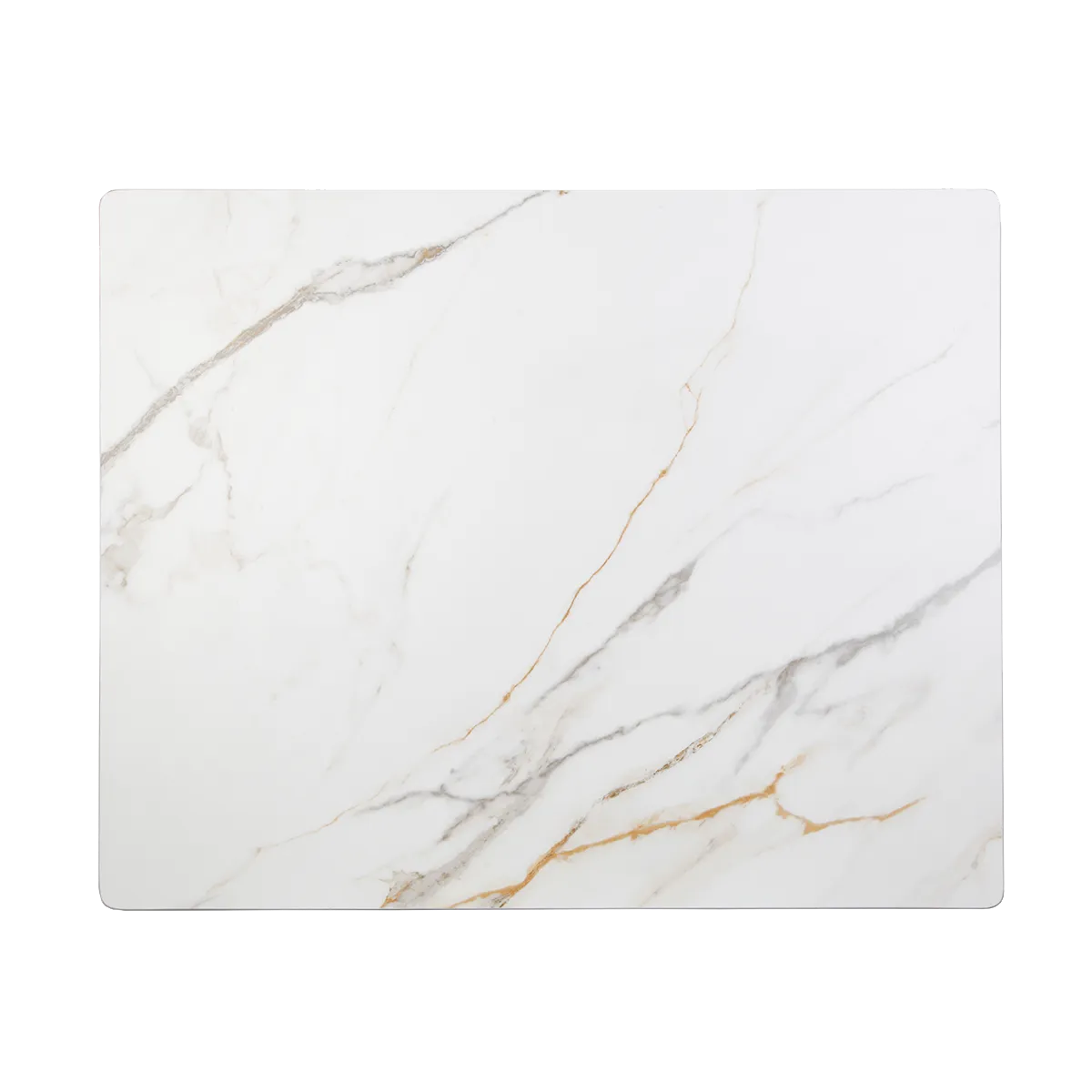 EnduraStone White Marbled Restaurant Table Top In-Outdoor
