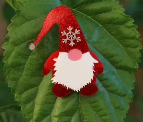 Gnome Santa 2019 - Brooch