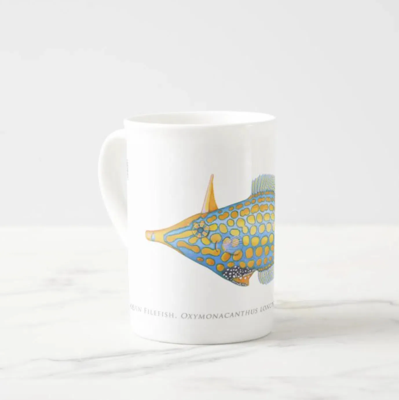Harlequin Filefish - Fine Bone China Mug