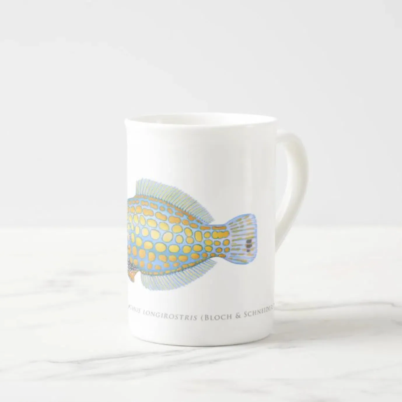 Harlequin Filefish - Fine Bone China Mug