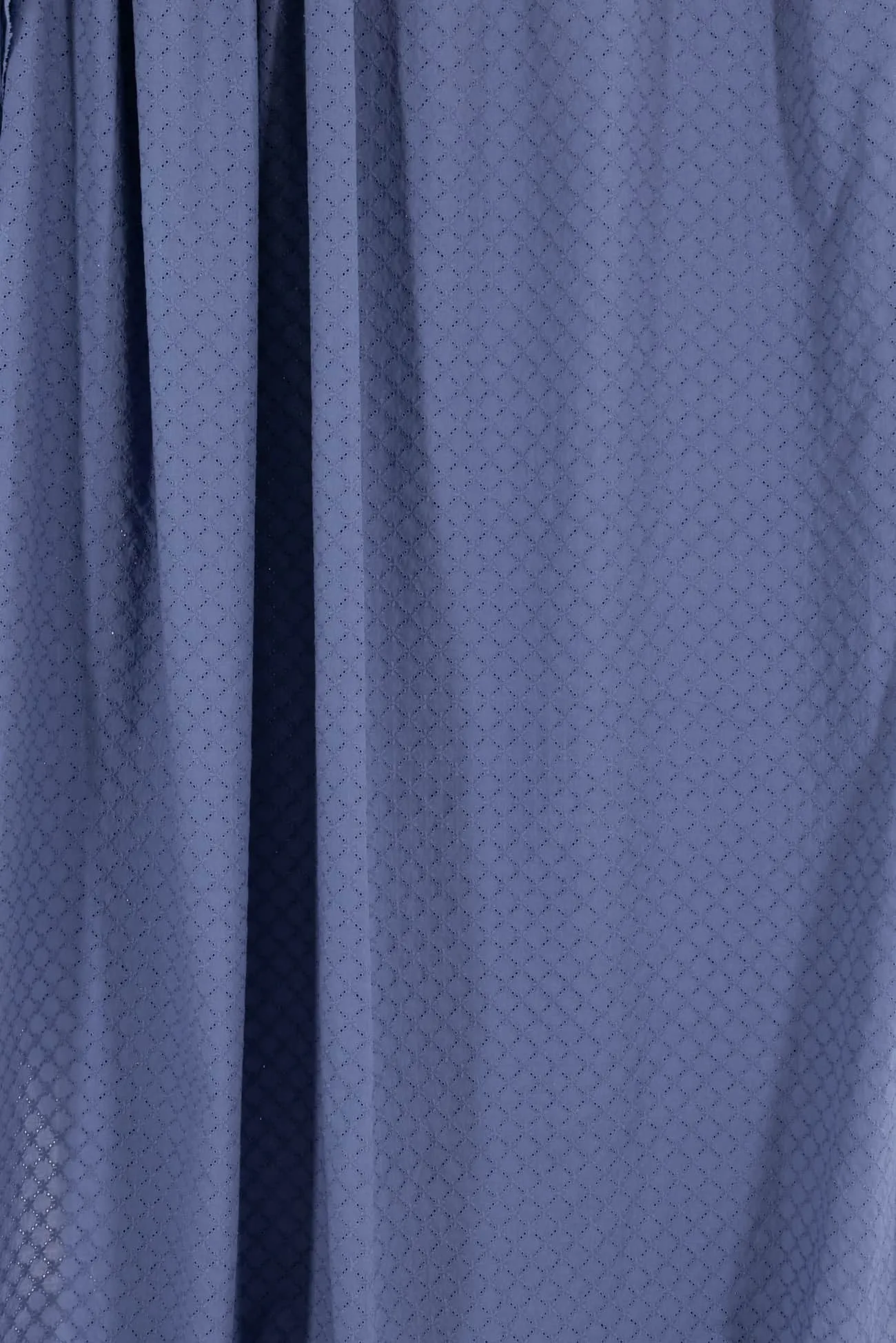 Heliotrope Cotton Eyelet Woven