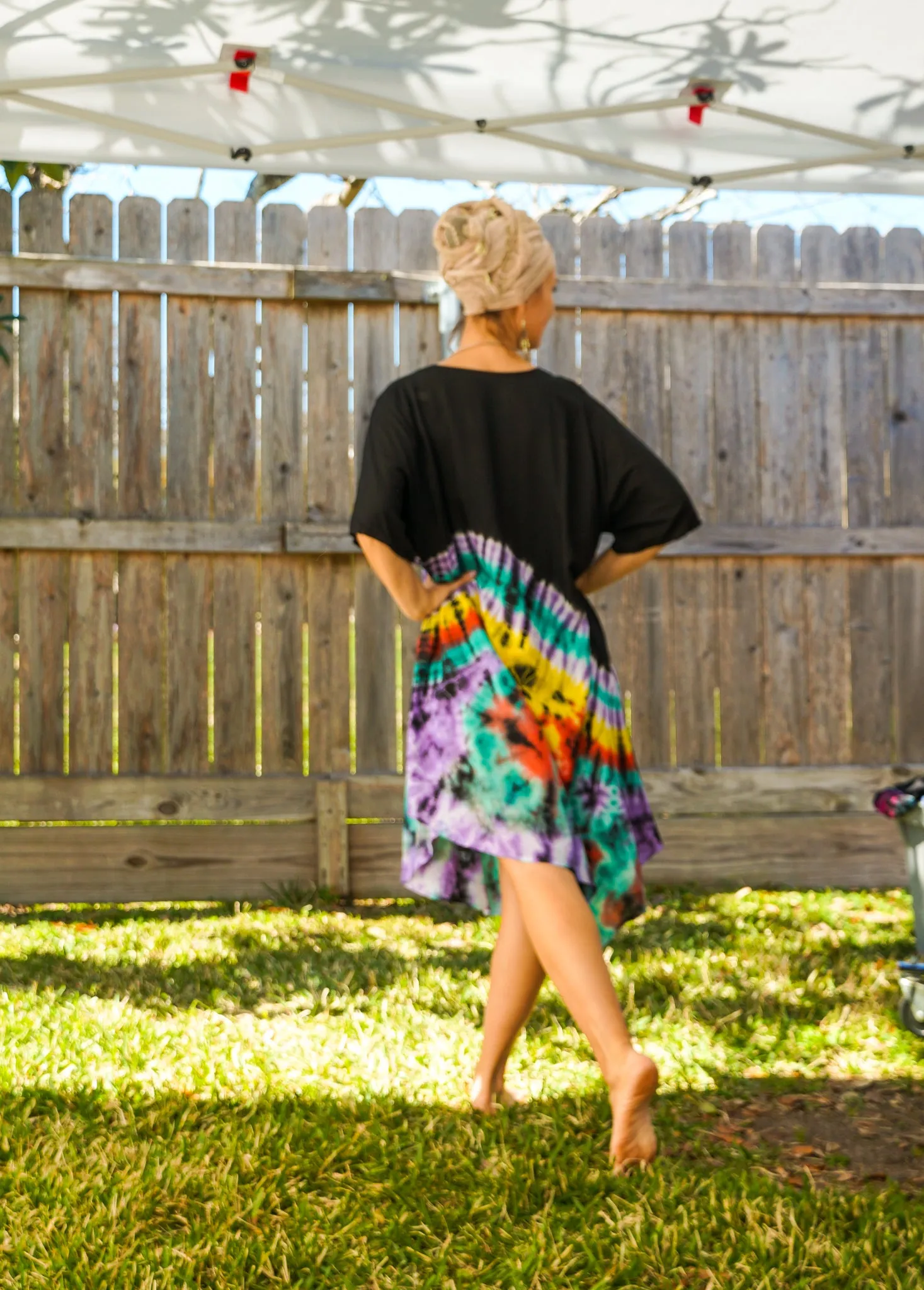Hippie Gypsy Hand Dyed Hippie Dress