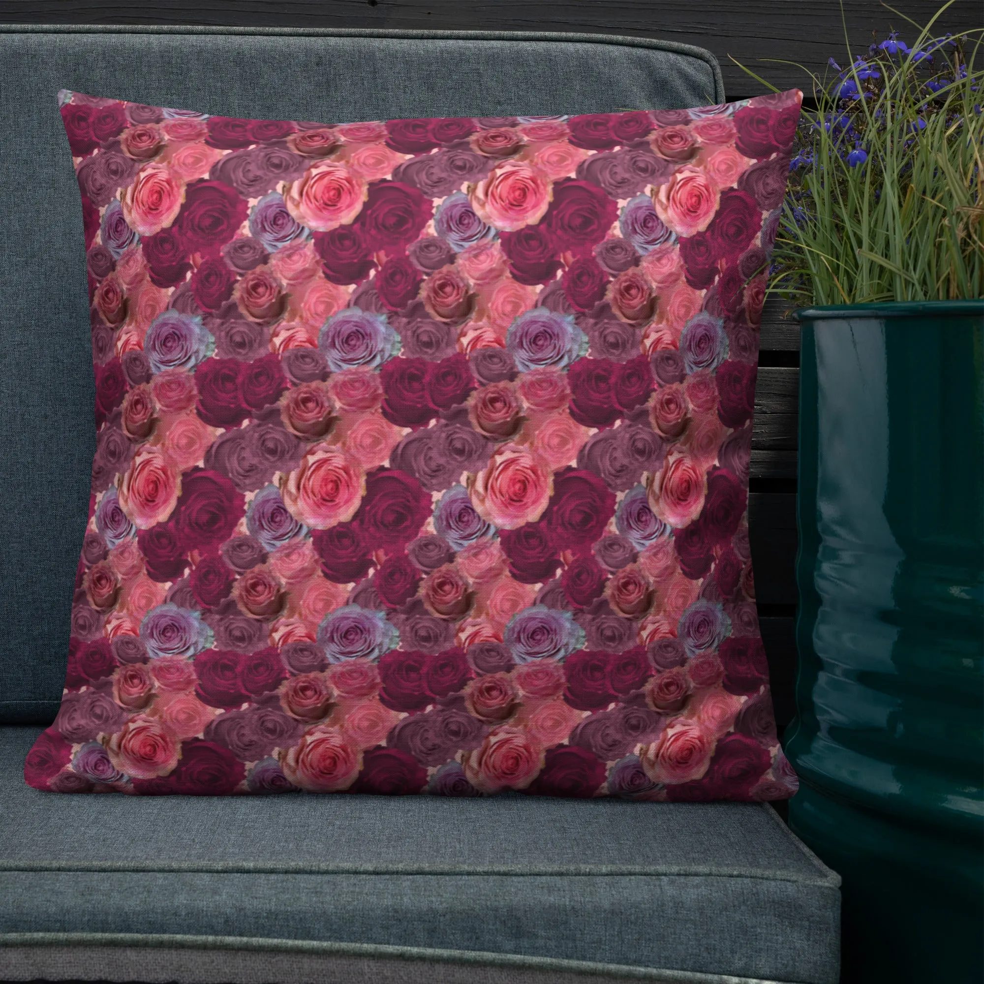 I promised you a Rose Garden Premium Pillow