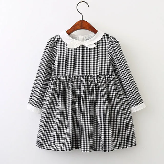 Kids Girls Dress cartoon Long sleeve princess dress fashion kids dresses children's clothing