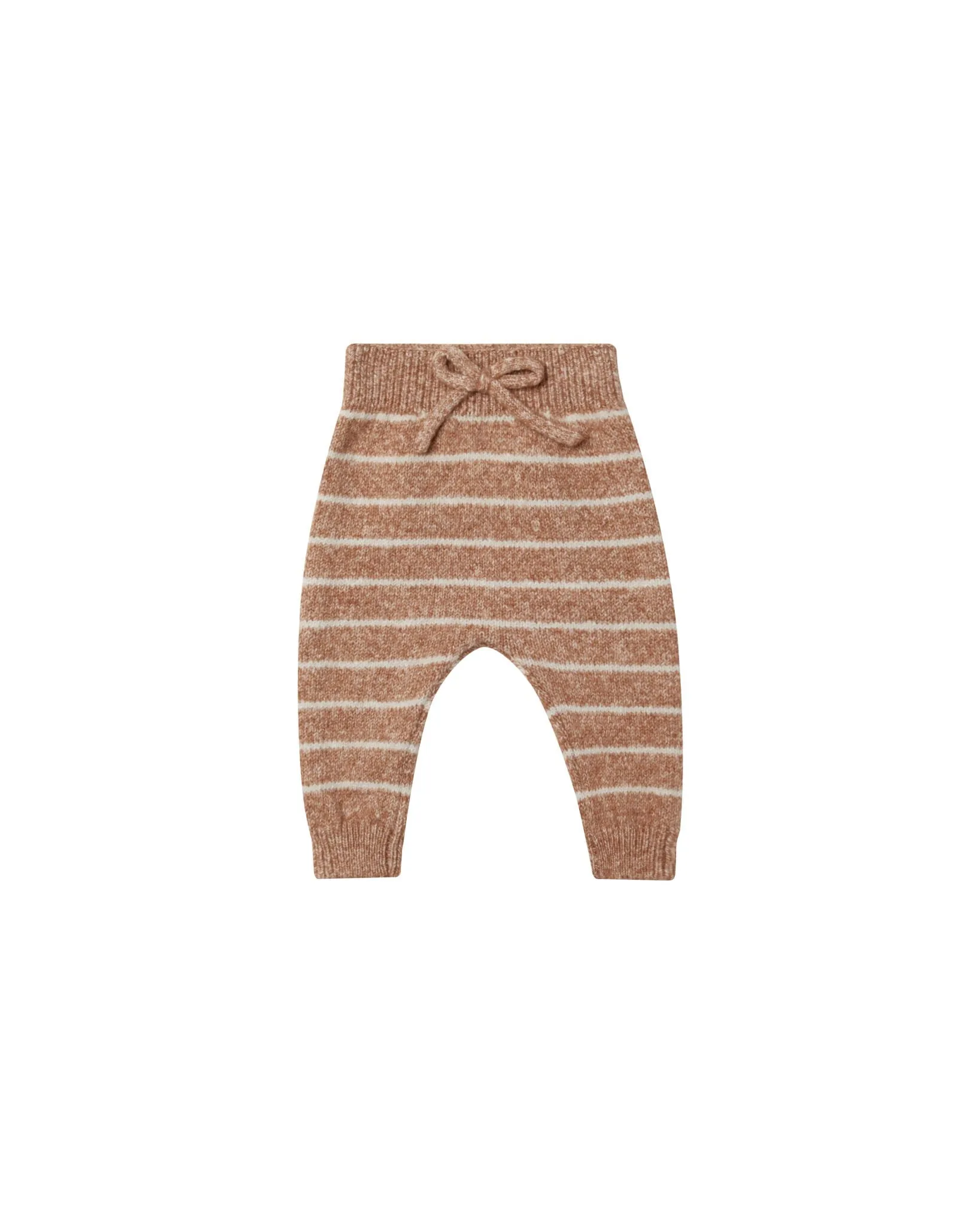 Knit Pant || Cinnamon Stripe