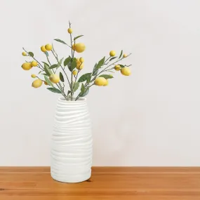 Lesaint Decorative White Ceramic Floor Vase