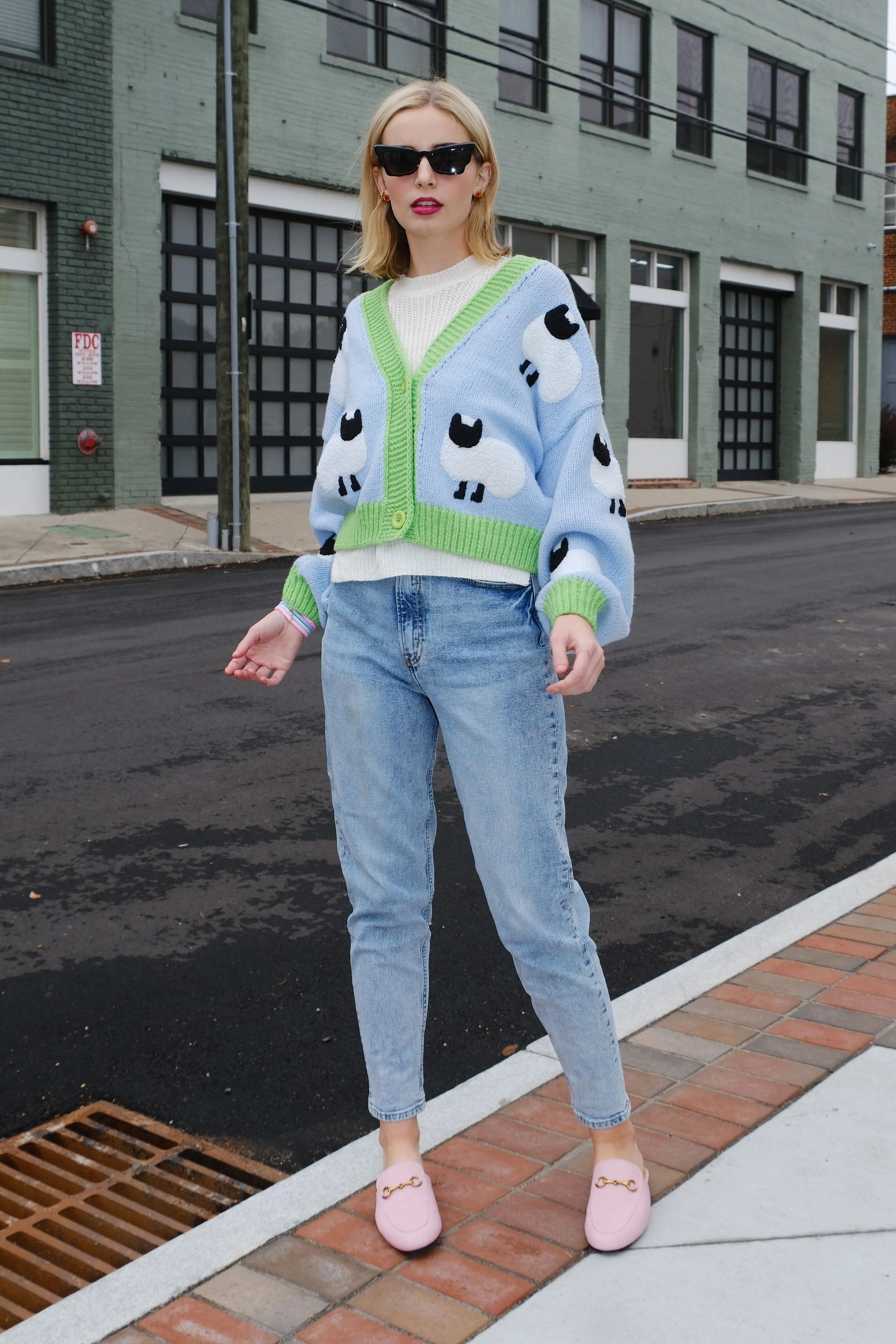 Little Lamb Puff Cardigan