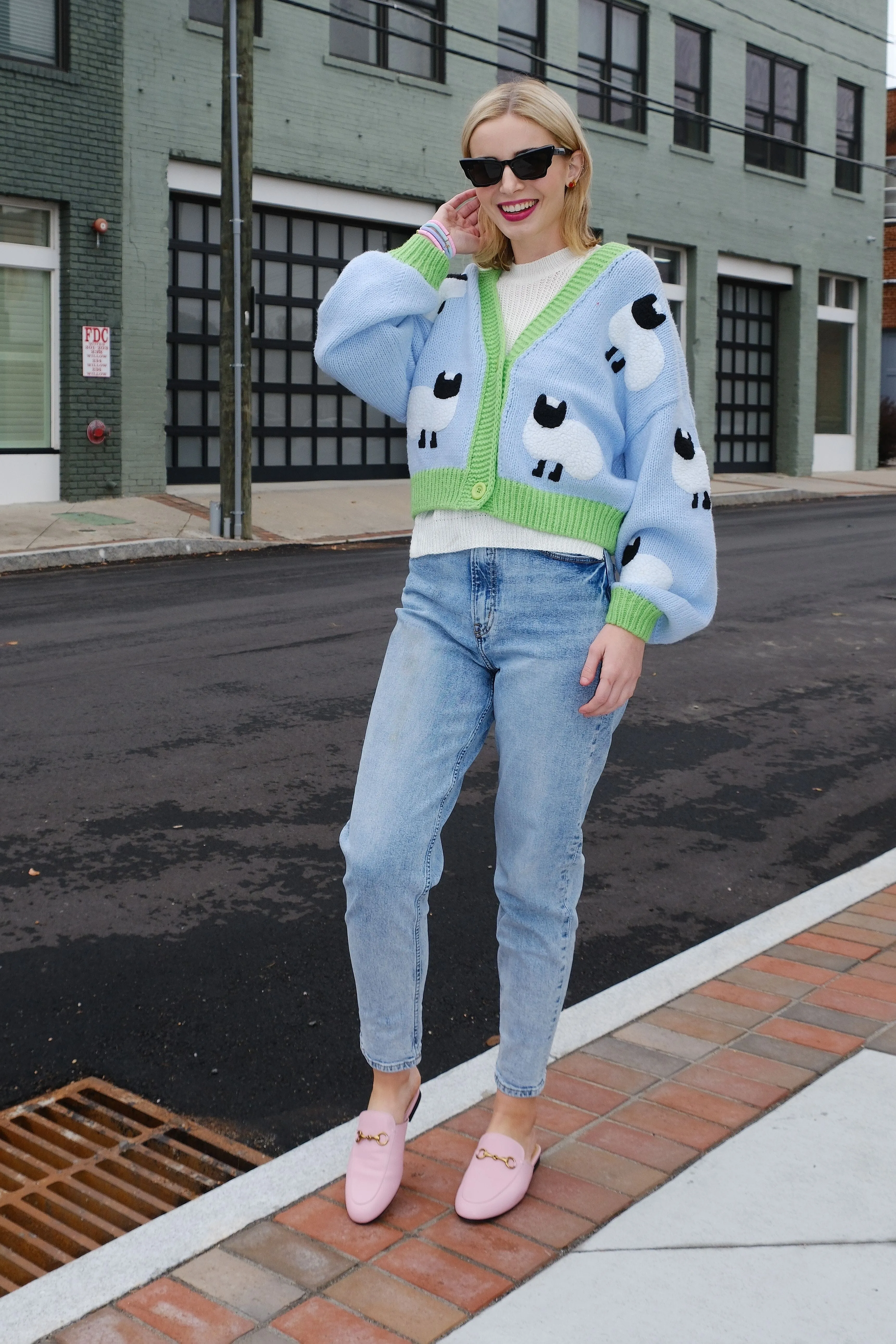 Little Lamb Puff Cardigan