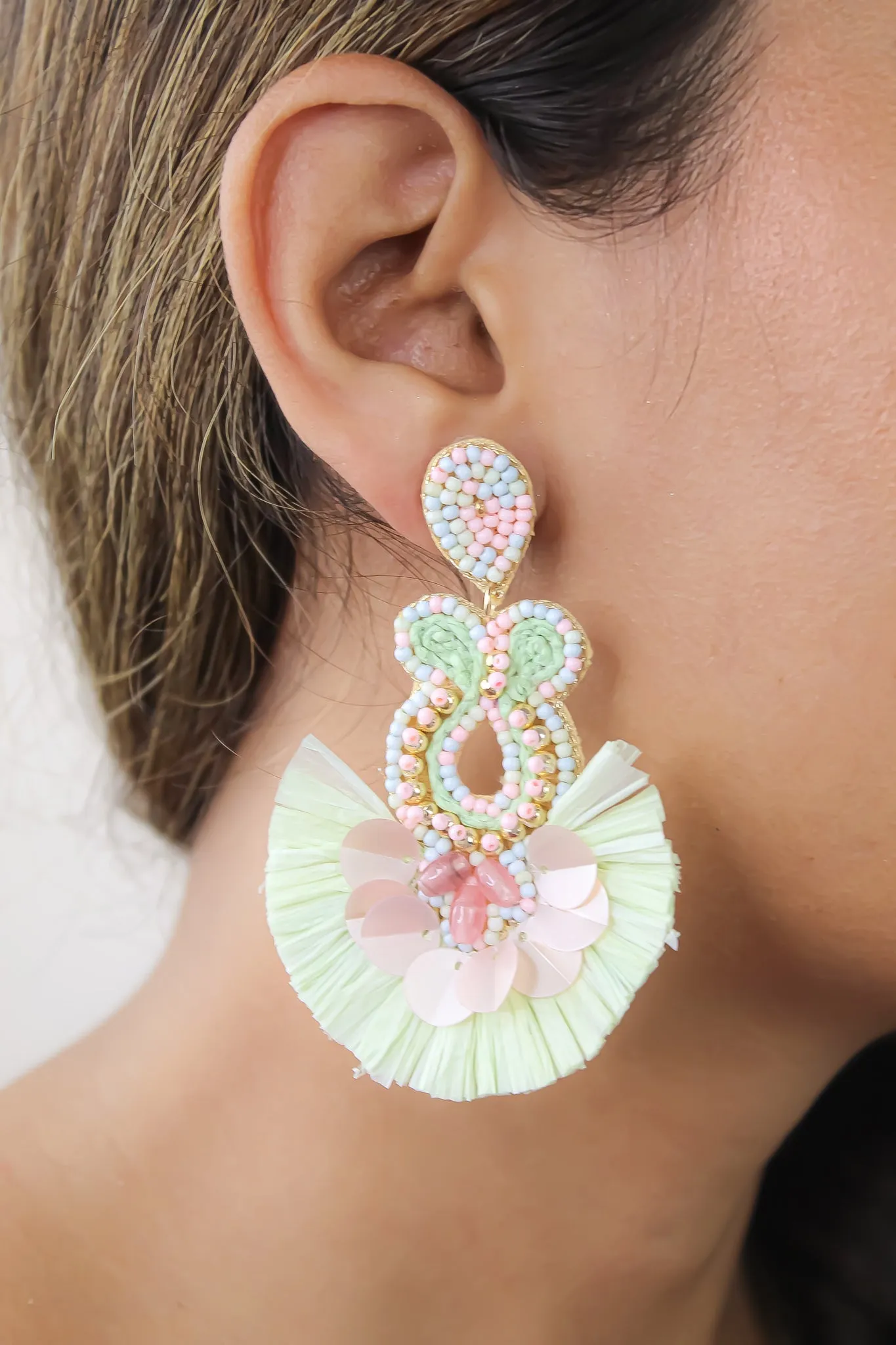Mambo Lime Earrings