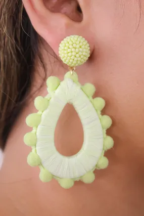 Mayari Lime Earrings
