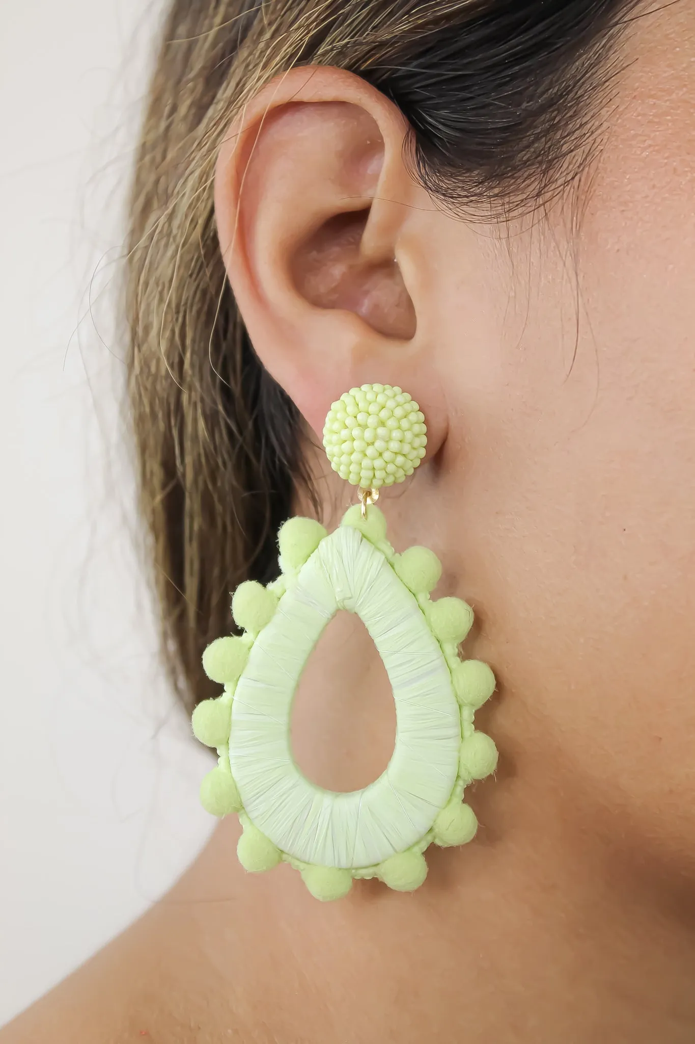 Mayari Lime Earrings