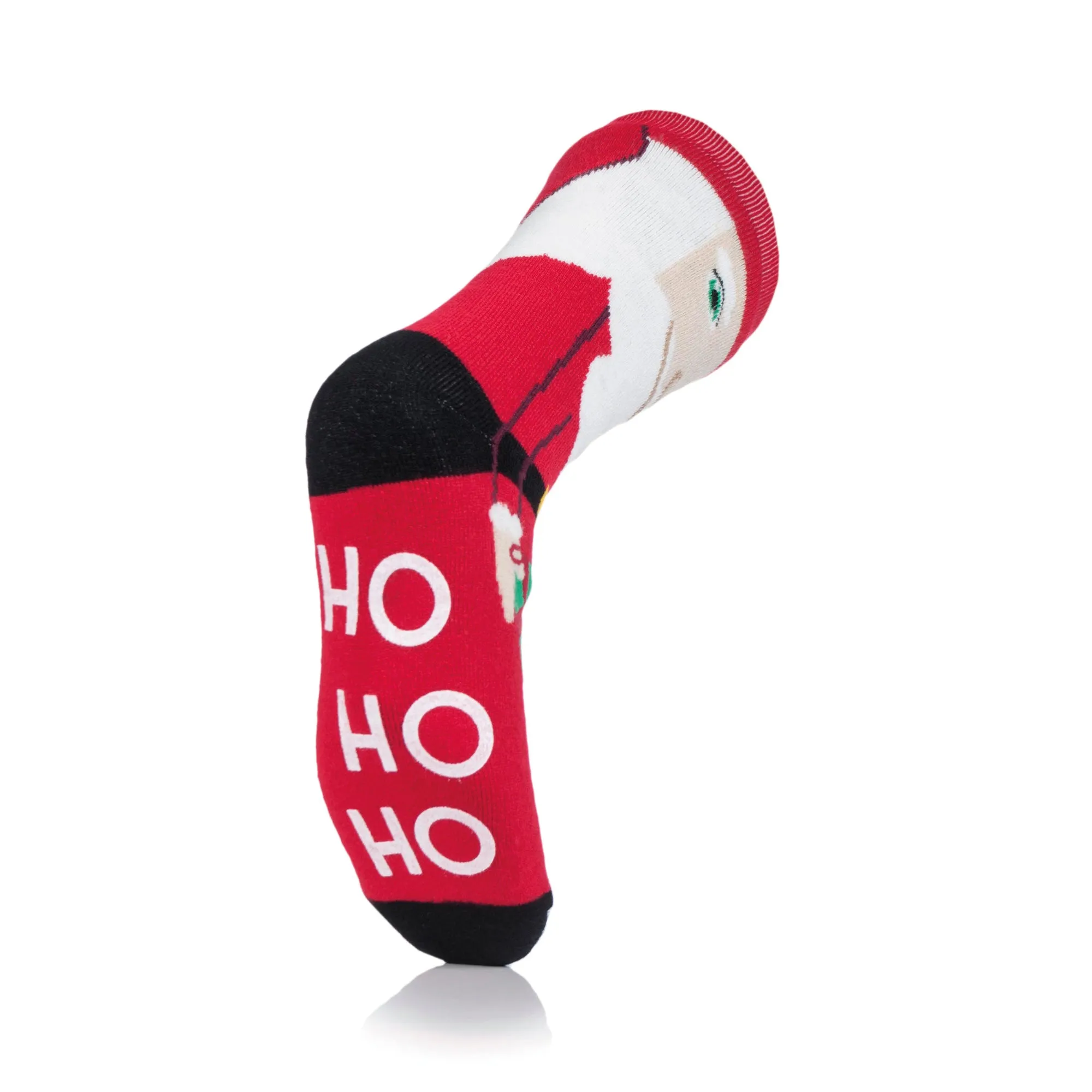 Mens Dual Layer Christmas Socks - Santa