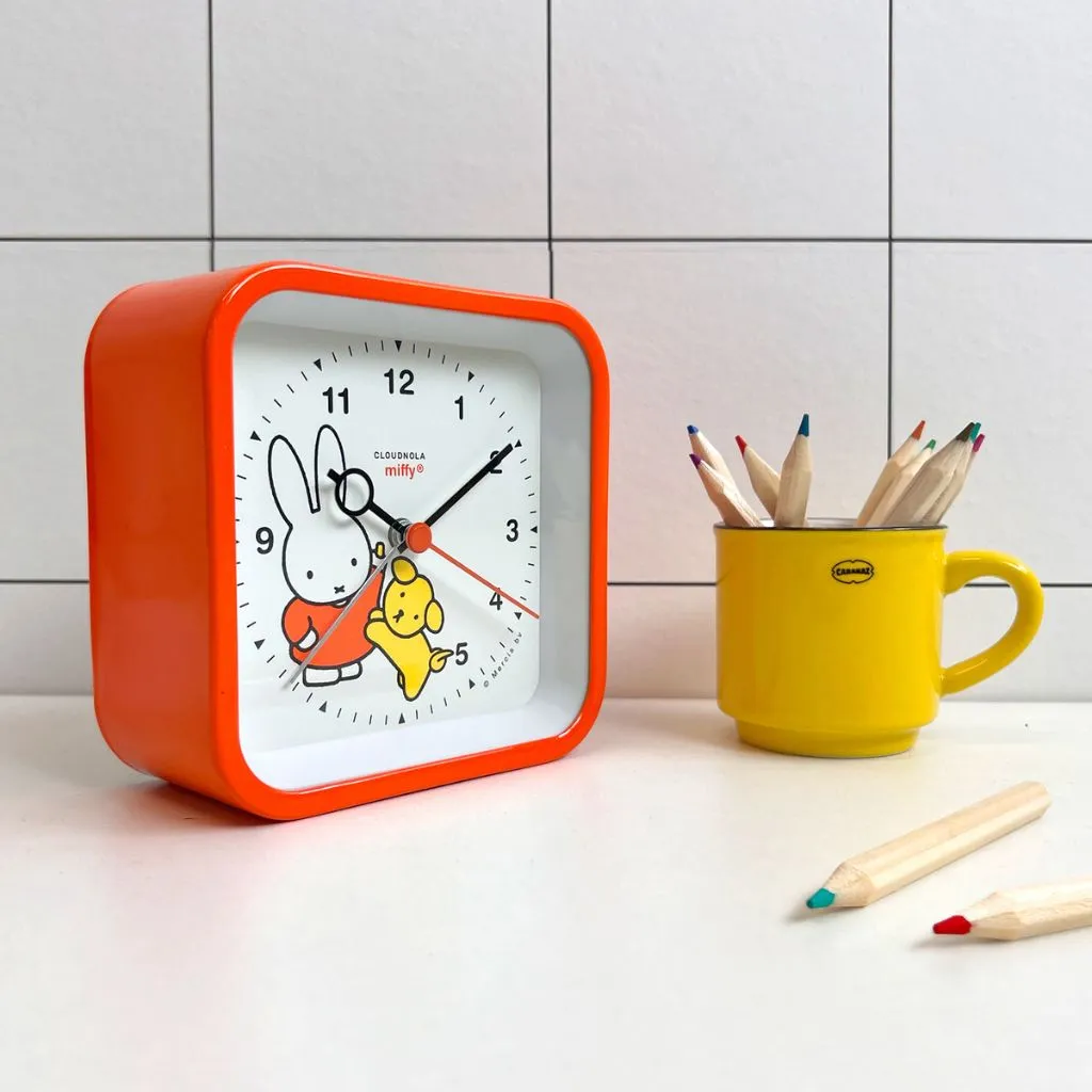 Miffy Orange Alarm Clock