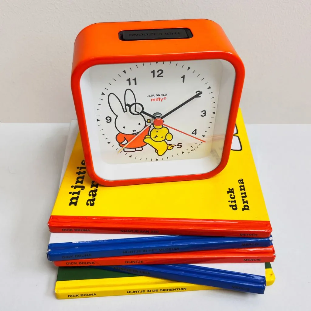 Miffy Orange Alarm Clock