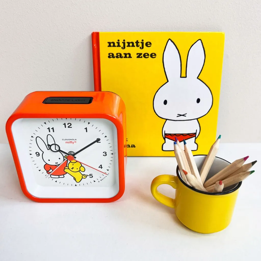 Miffy Orange Alarm Clock