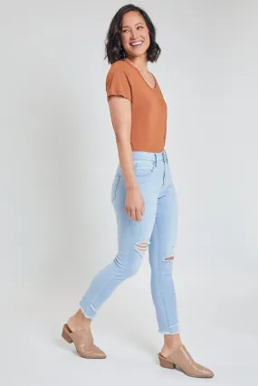 Missy Skinny Ankle Jean With Double Frayed Hem Made With Recycled Fabric , Pack Of 12