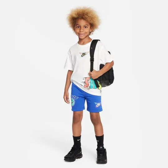 NIKE SPORTSWEAR "ART OF PLAY"FRENCH TERRY SHORTS_ PRESCHOOL