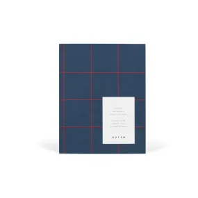 Notem UMA Flat Lay Notebook - Medium, Dark Blue, Dot Grid