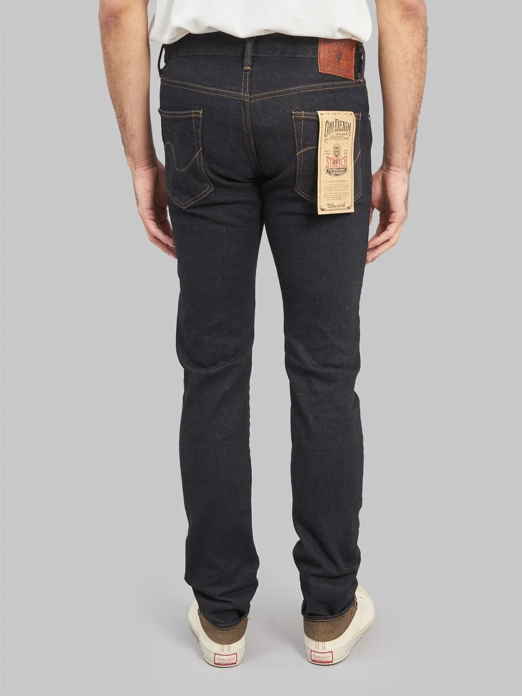 ONI Denim 122S-MOCA "Mocha Weft" 15oz Stretch Relax Tapered Jeans