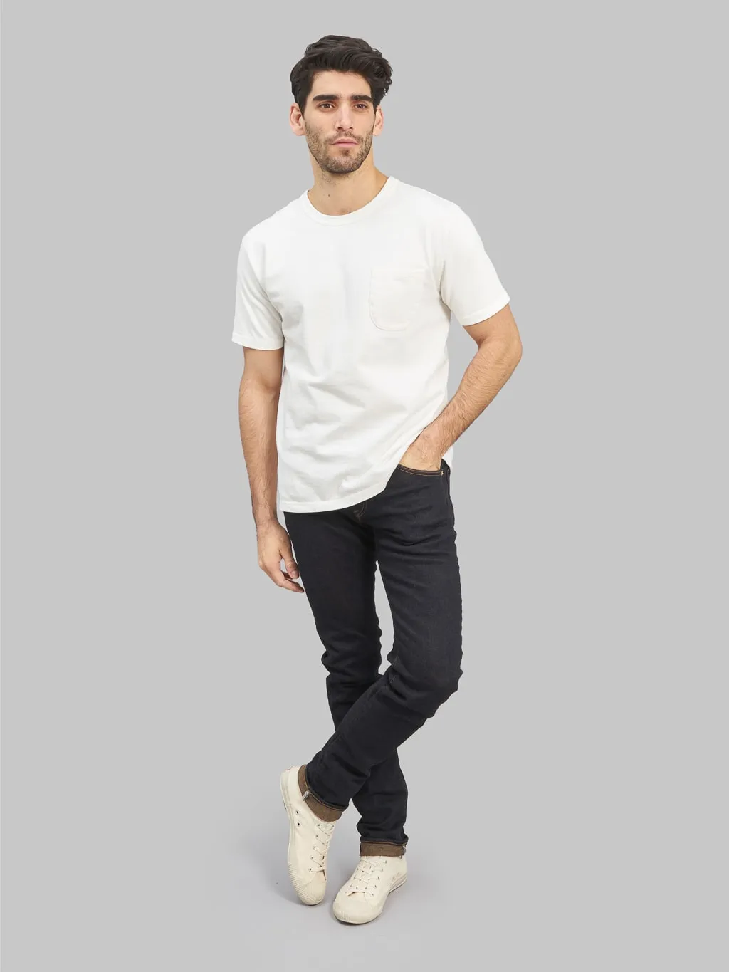 ONI Denim 122S-MOCA "Mocha Weft" 15oz Stretch Relax Tapered Jeans
