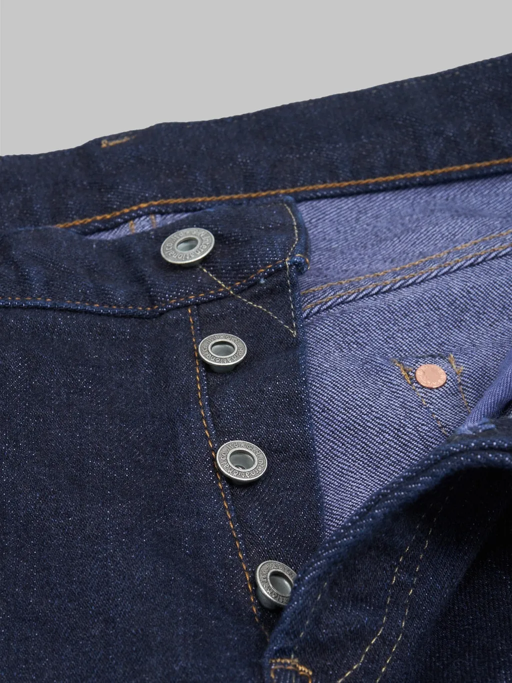 ONI Denim 122S-VIOLET "Violet Weft" 15oz Stretch Relax Tapered Jeans