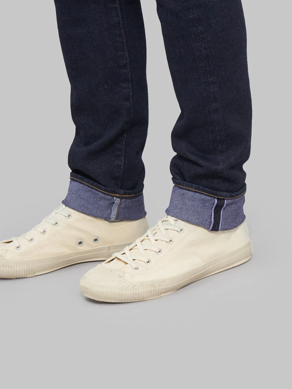 ONI Denim 122S-VIOLET "Violet Weft" 15oz Stretch Relax Tapered Jeans