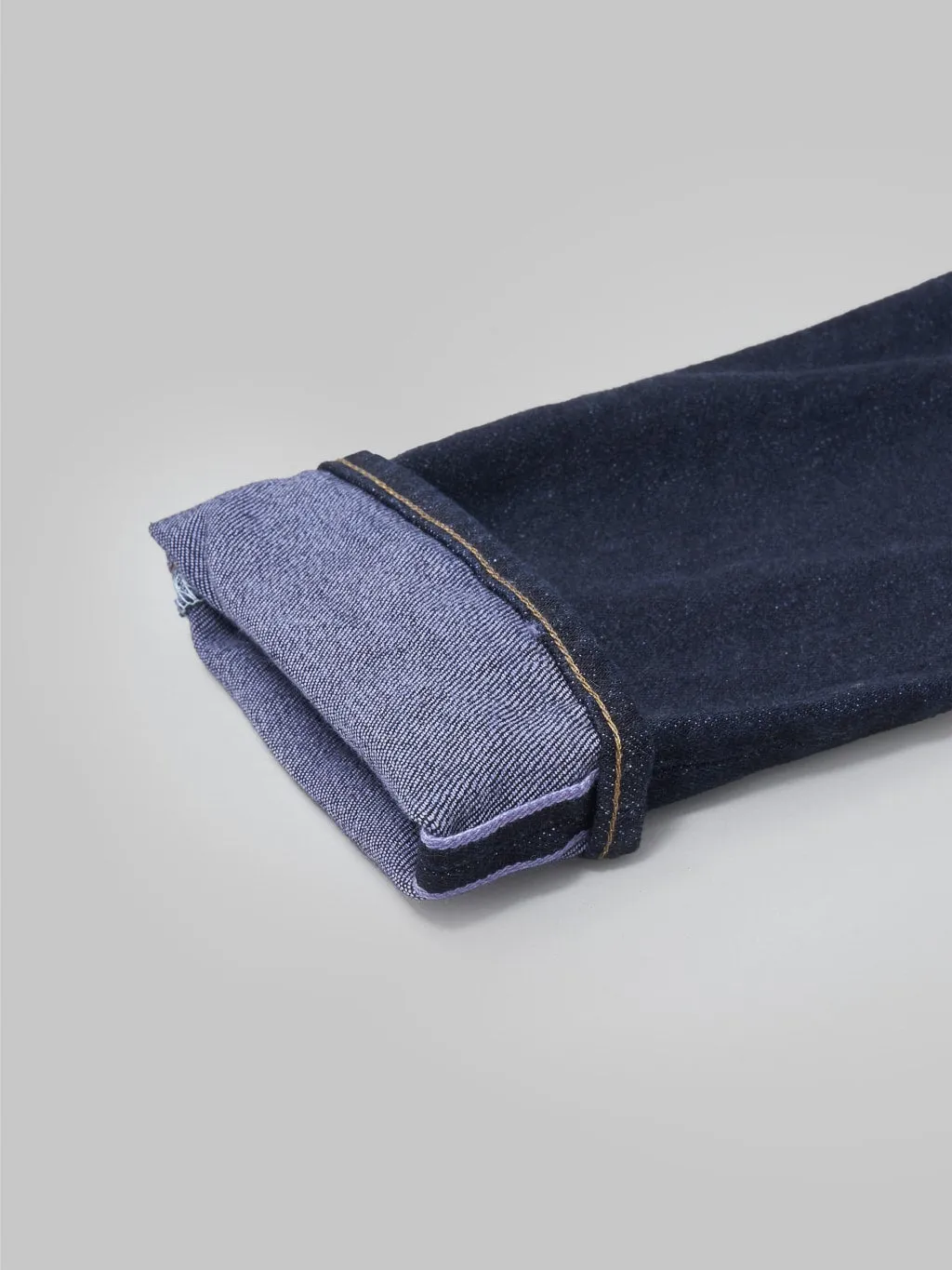 ONI Denim 122S-VIOLET "Violet Weft" 15oz Stretch Relax Tapered Jeans
