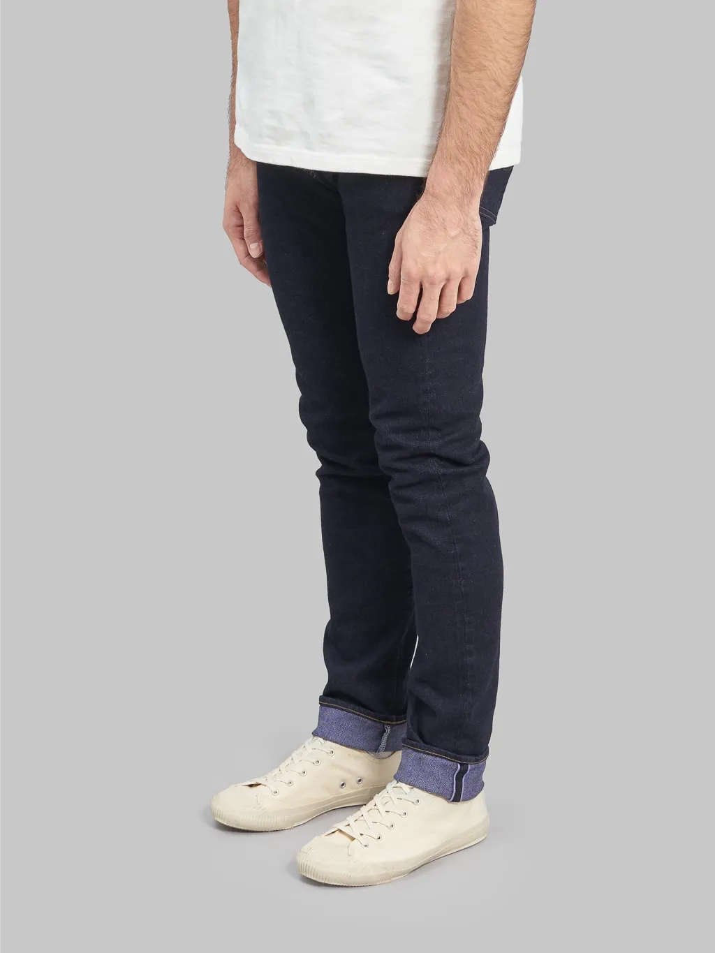 ONI Denim 122S-VIOLET "Violet Weft" 15oz Stretch Relax Tapered Jeans