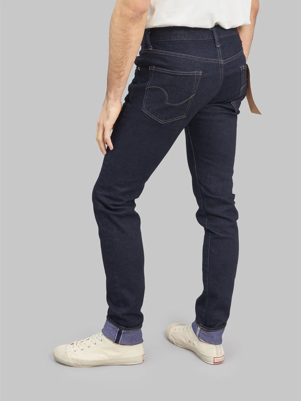 ONI Denim 122S-VIOLET "Violet Weft" 15oz Stretch Relax Tapered Jeans