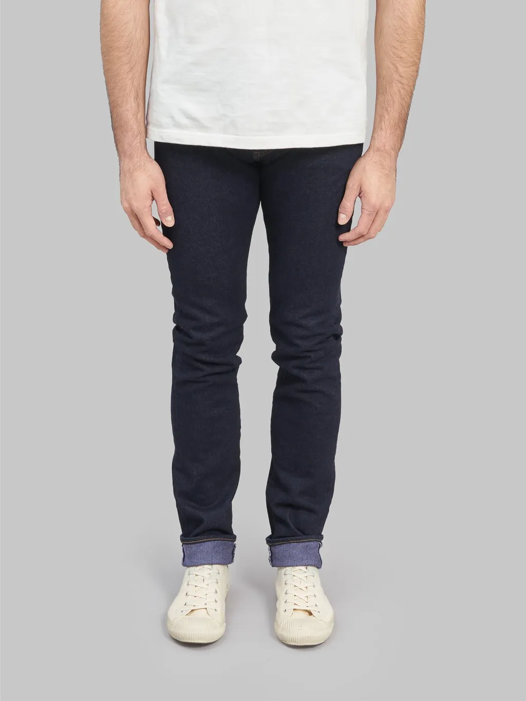 ONI Denim 122S-VIOLET "Violet Weft" 15oz Stretch Relax Tapered Jeans