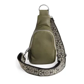 Rhea Crossbody - Hunter Green