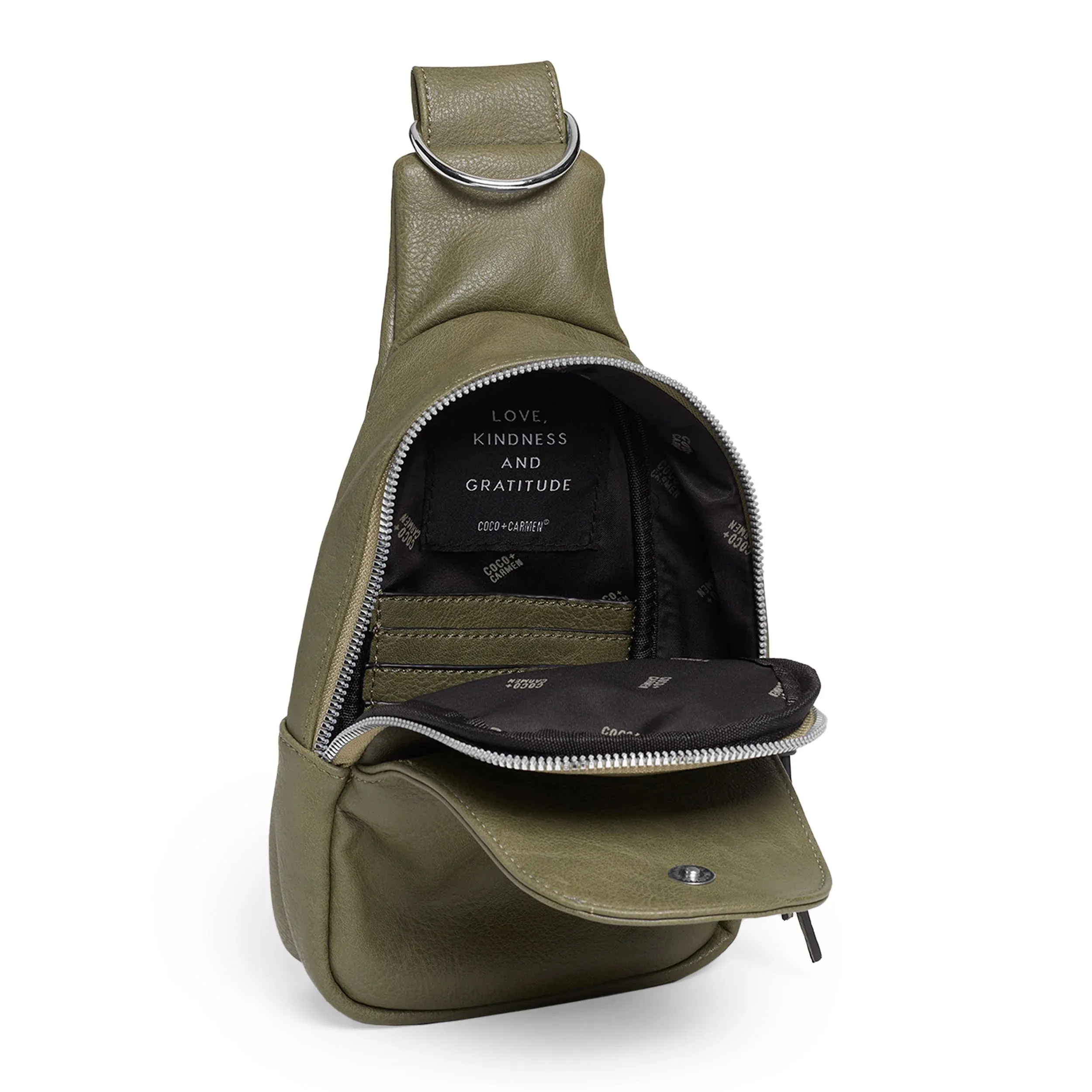 Rhea Crossbody - Hunter Green
