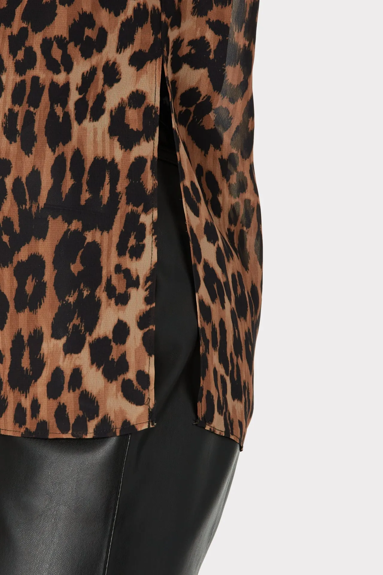 Rori Leopard Print Top