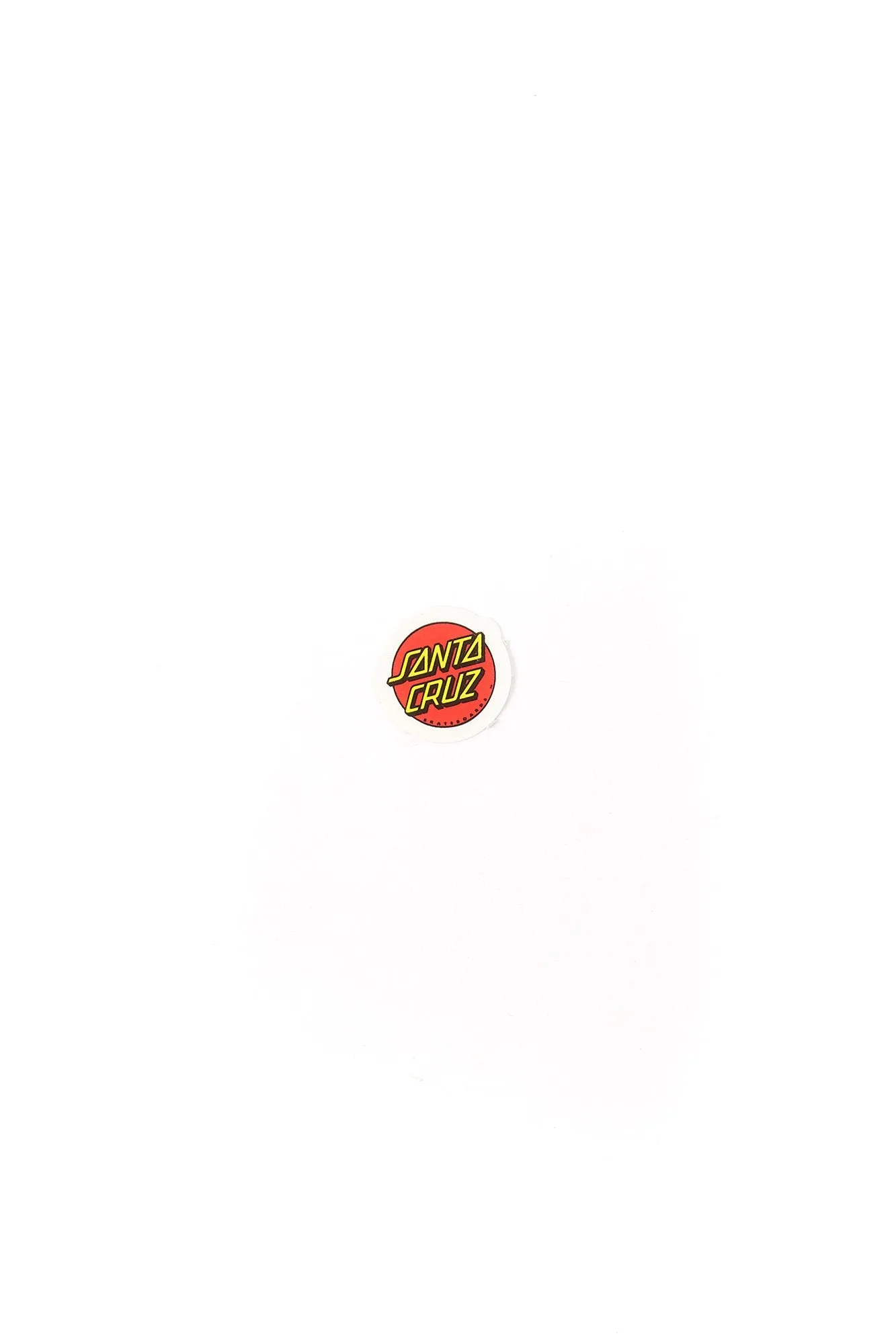 Santa Cruz 1" Logo Sticker