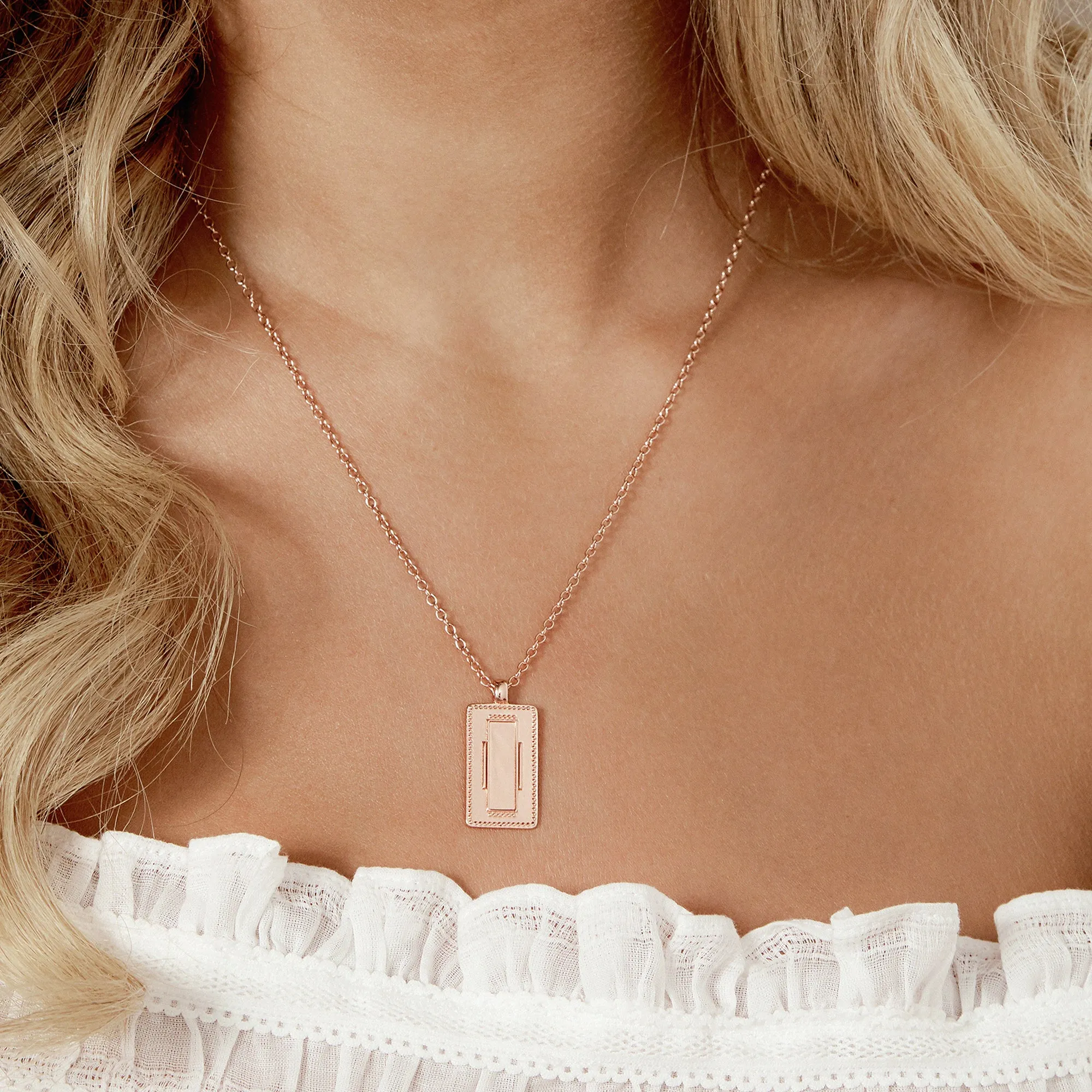 Santa Maria Necklace Rose Gold
