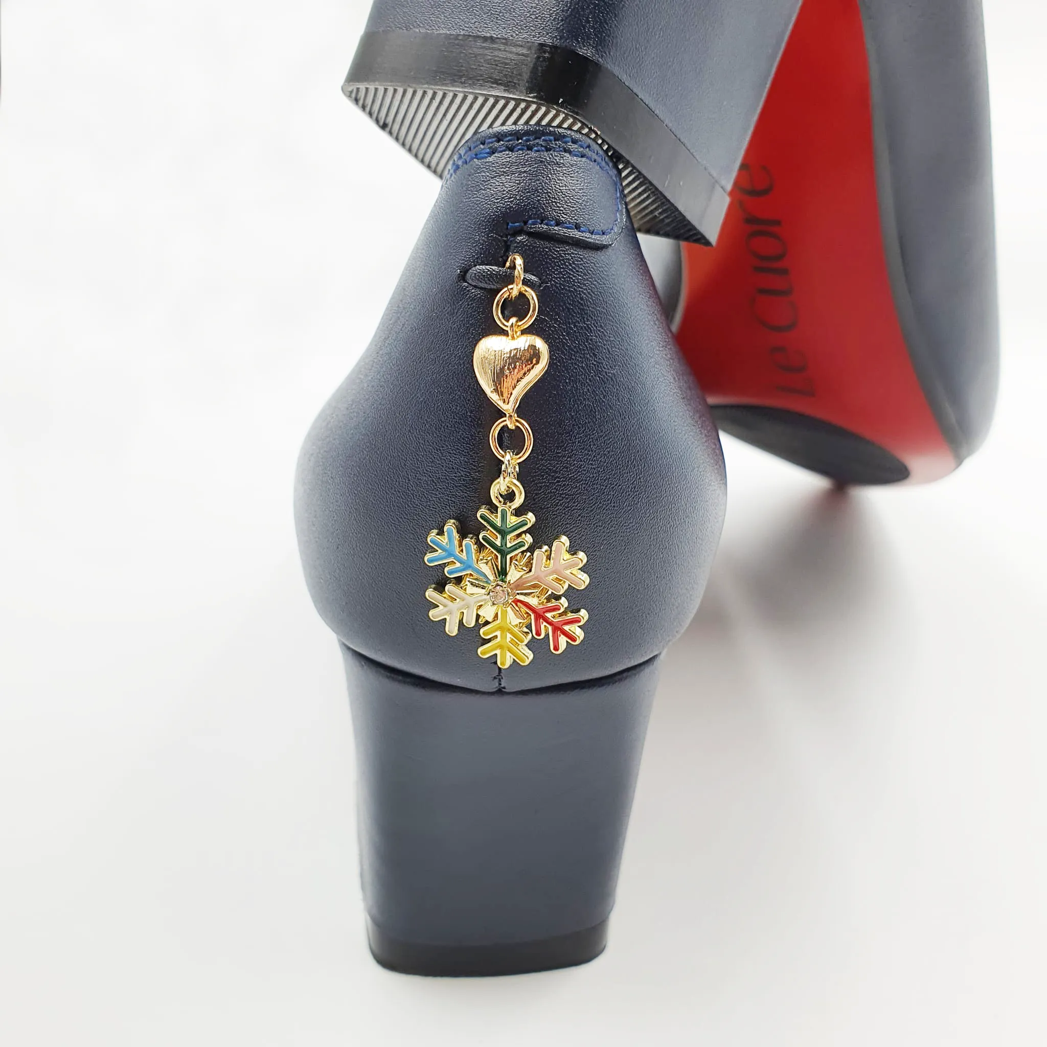 Shoeful Xmas Charms - Rainbow Snowflake
