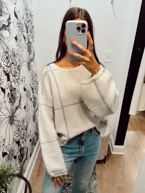 Stanton Grid Sweater