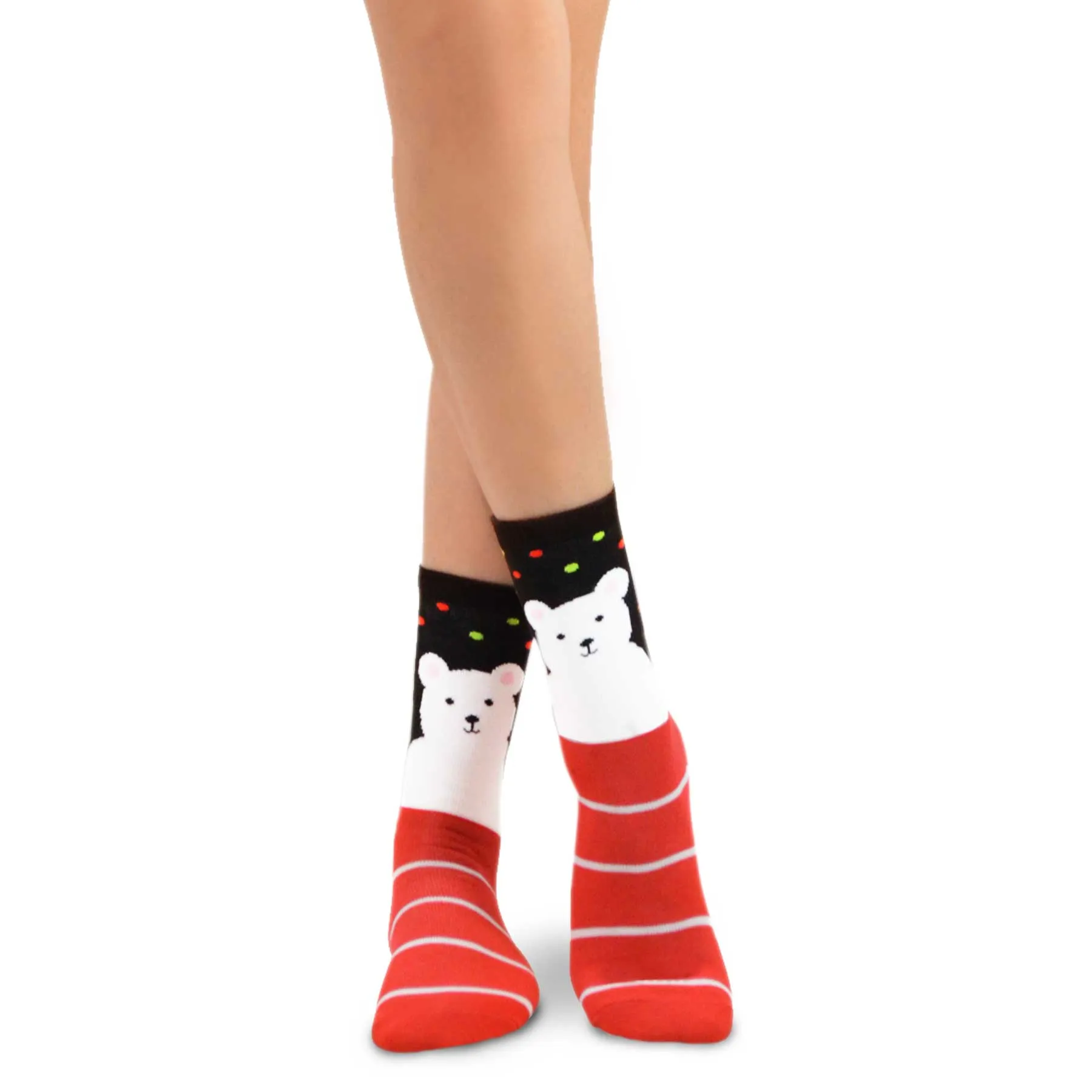 TeeHee Socks Women's Christmas Crew Assorted 12-Pack Gift Box D (12212)