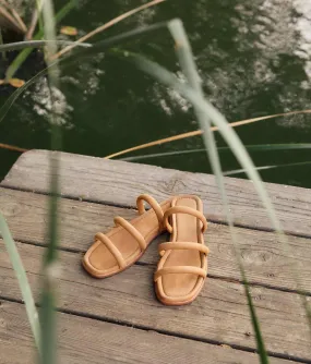 The Monroe Sandal | Walnut Leather