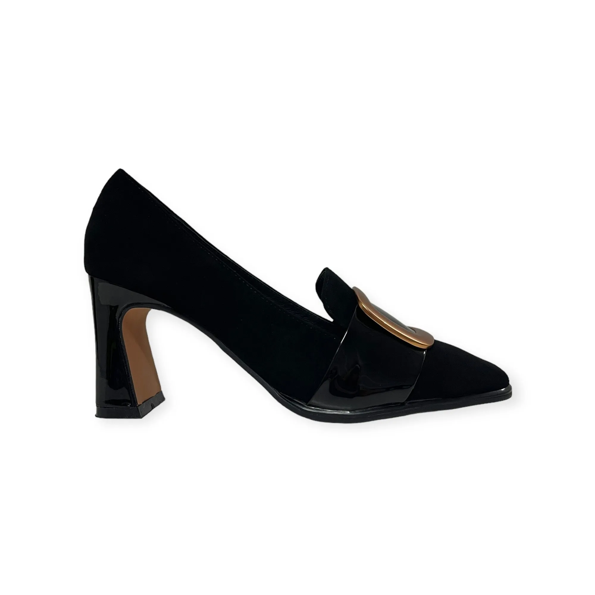 TRAY-2 BLACK SUEDE