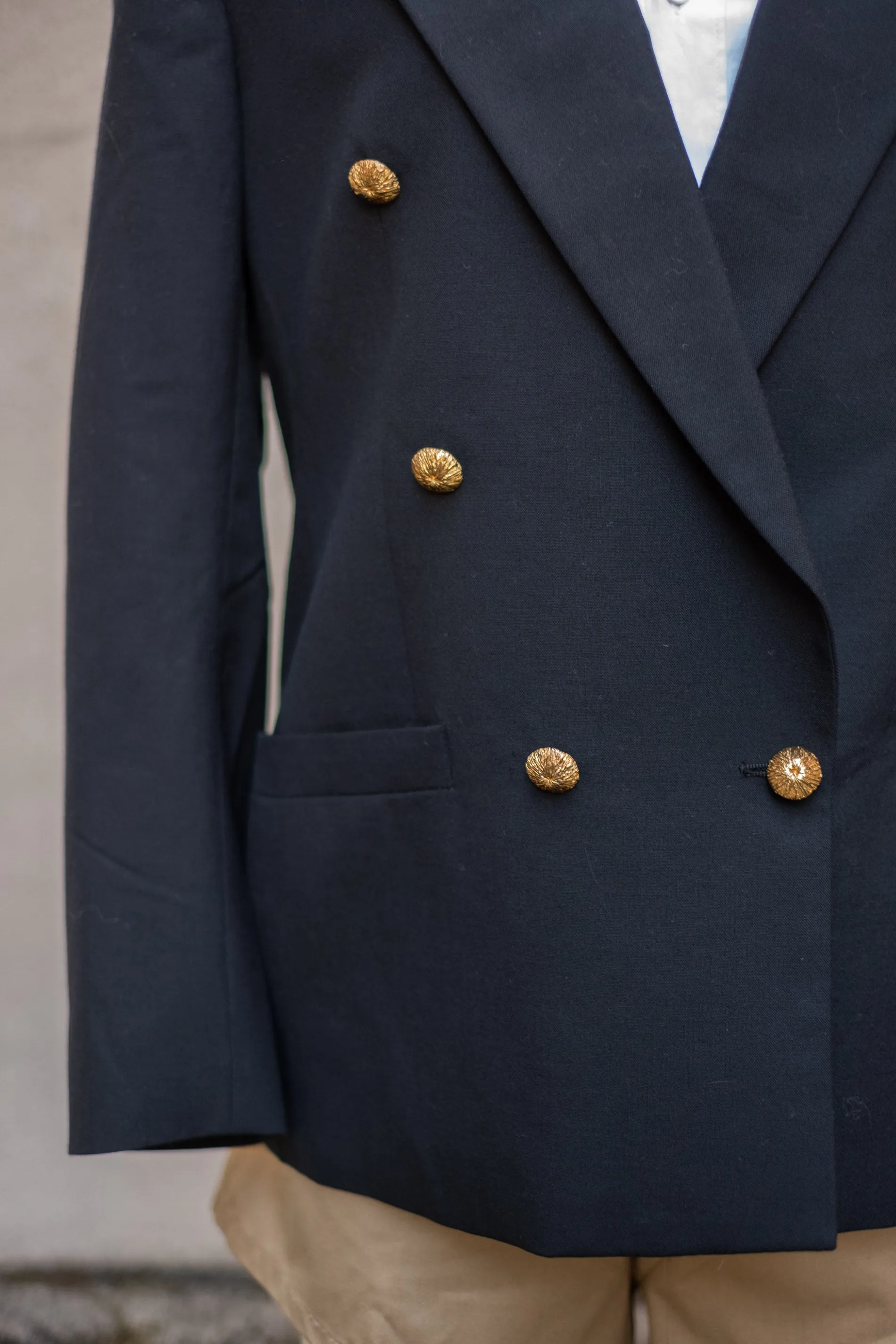 Vintage Burberry Double Breasted Blazer