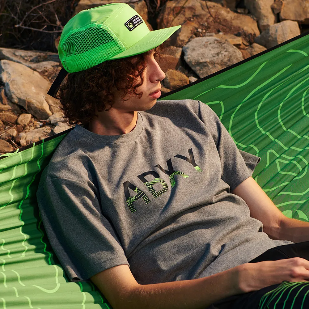 Xbox Camper ABXY Heather Gray Tee